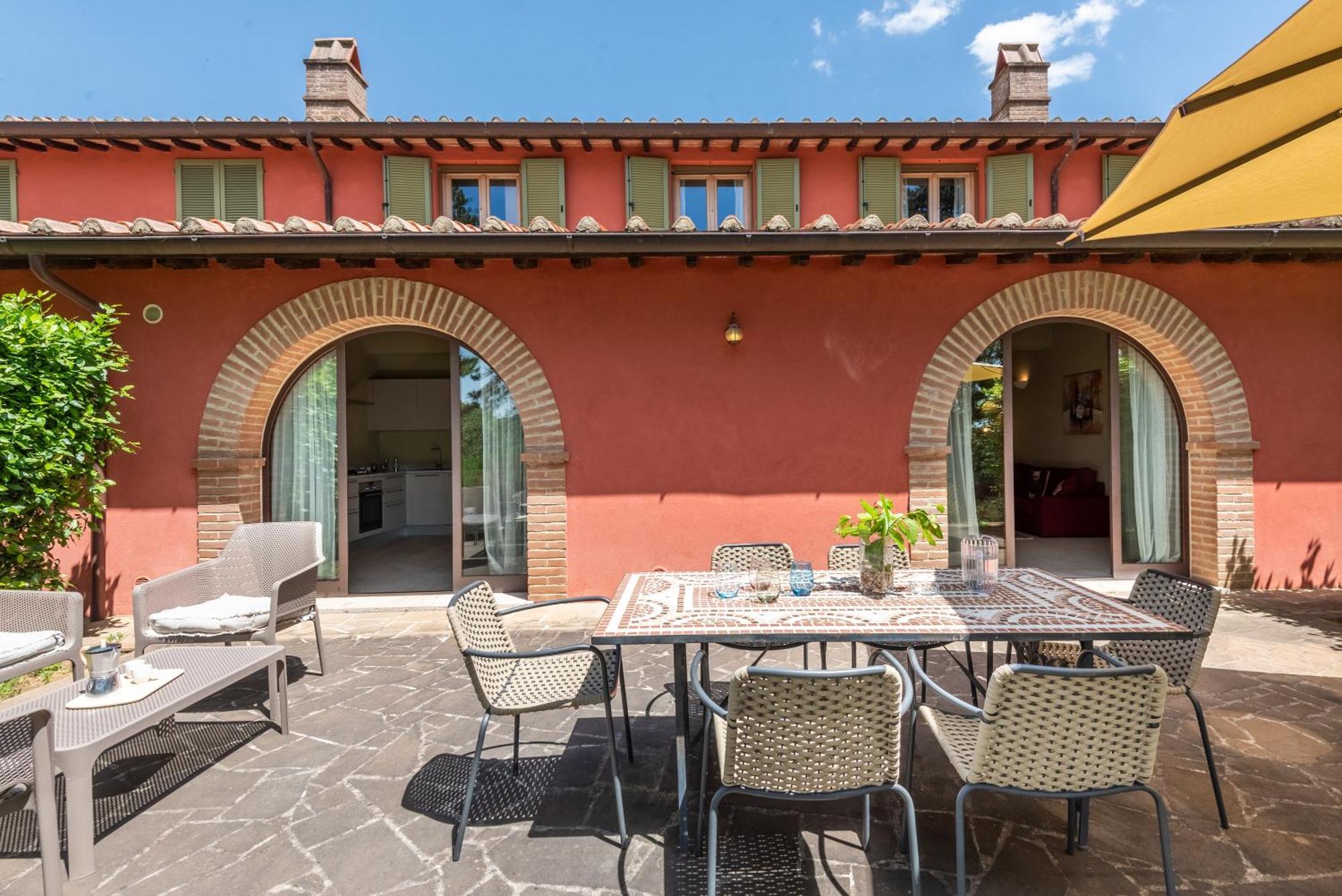 Cignella Garden Villas In Tuscany Trequanda Exterior foto