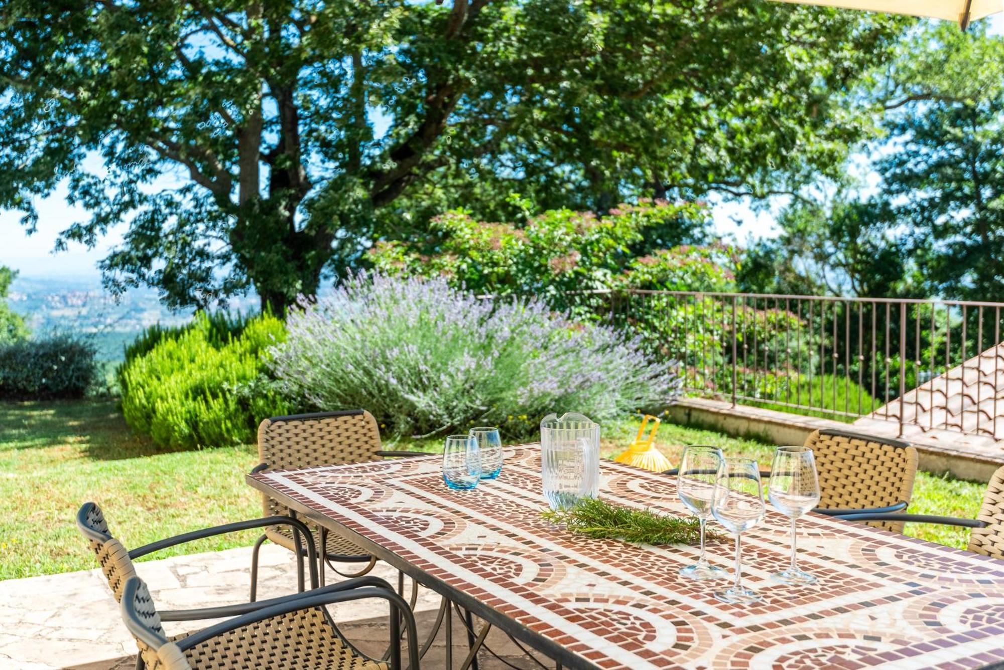 Cignella Garden Villas In Tuscany Trequanda Exterior foto