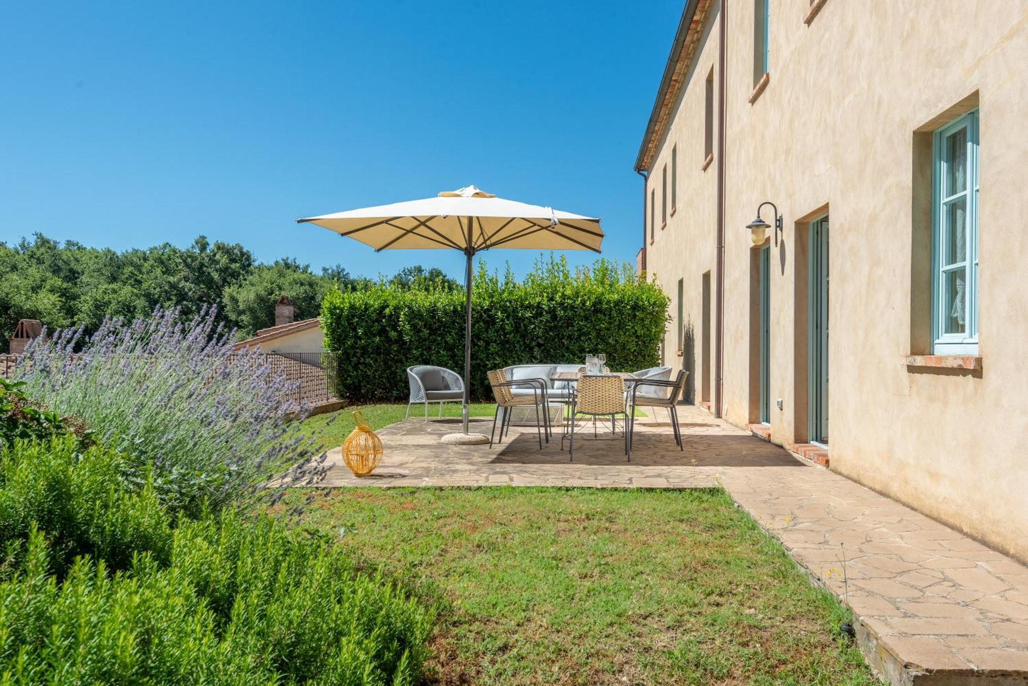 Cignella Garden Villas In Tuscany Trequanda Exterior foto